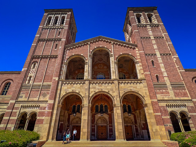 Royce Hall on UCLA campus - Los Angeles CA