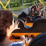 another roller coaster ride at Canada's Wonderland in Vaughan, Canada 