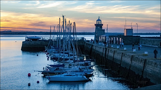 Howth Harbour, Sunset