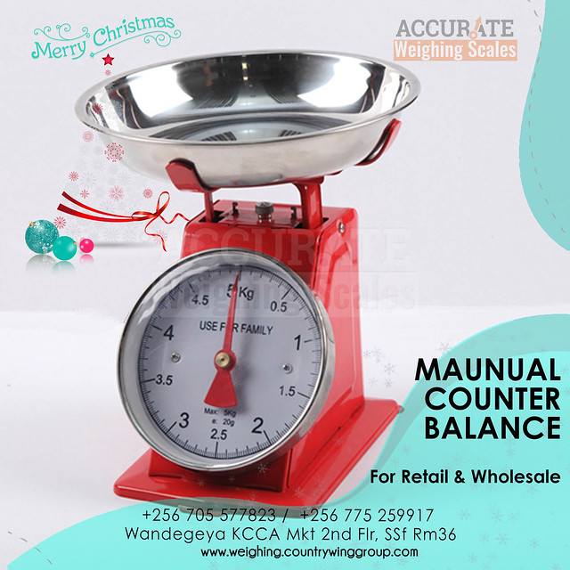 mechanical counter weighing scale 15kg capacity maximum