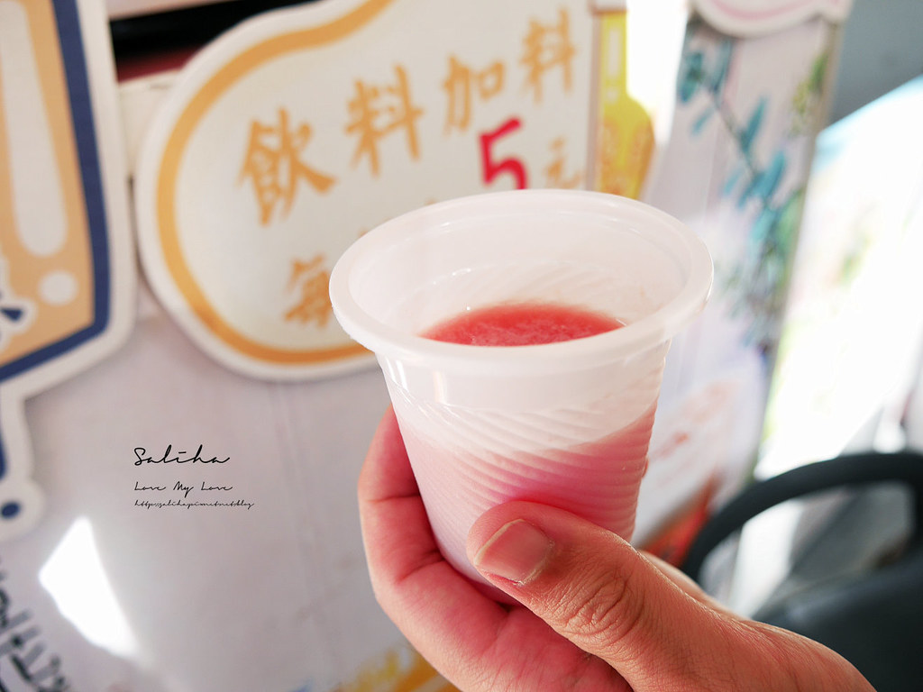 台北西湖站健康水果飲料店推薦食字路口西瓜汁現打果汁水果牛奶綠豆沙 (3)