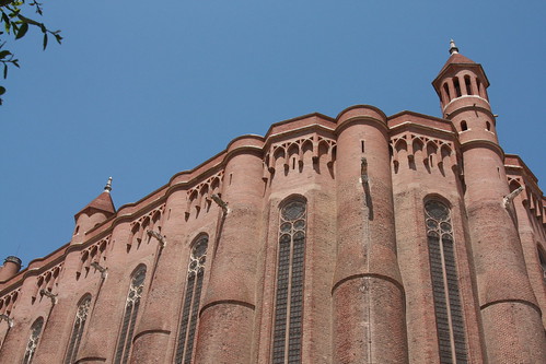 Catedral de Santa Cecilia. Detalle superior. 