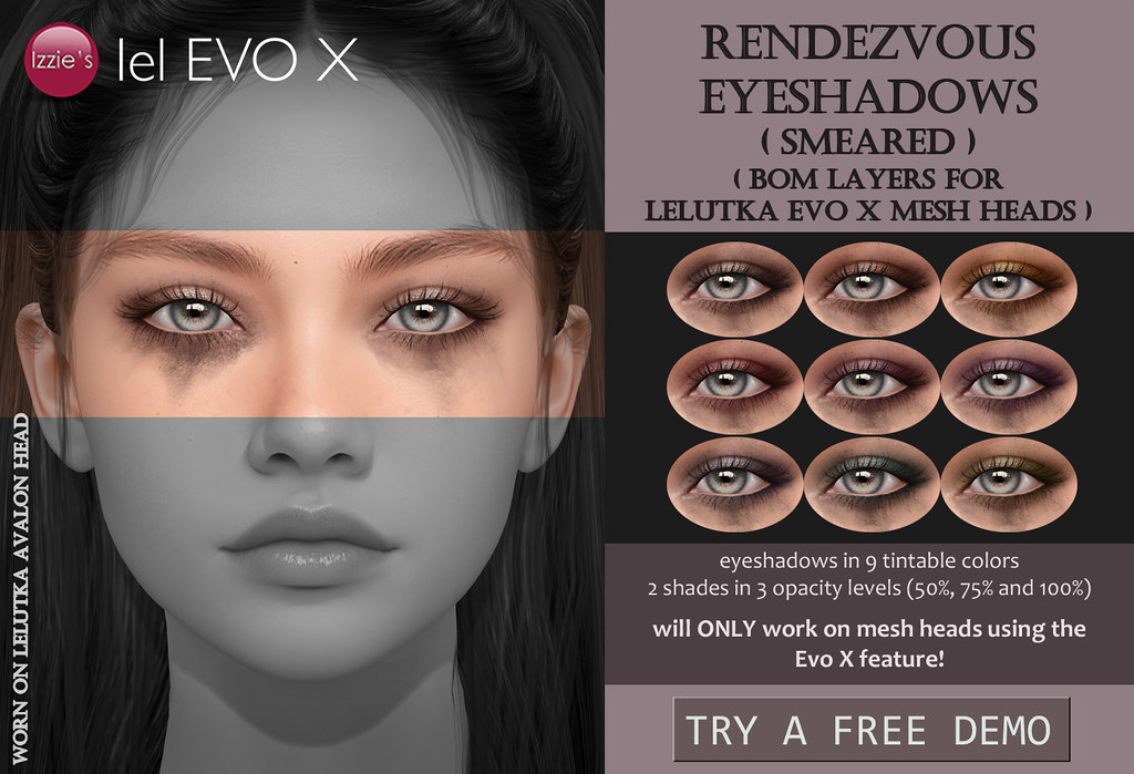 Rendezvous Eyeshadows Smeared (LeLutka Evo X) SOS Exclusive