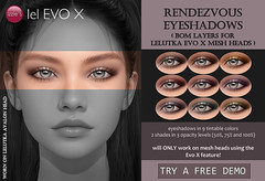 Rendezvous Eyeshadows (LeLutka Evo X) SOS Exclusive
