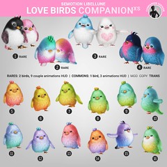 SEmotion Libellune Love Birds Companion