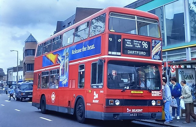 London Buses (Selkent) A633THV (T1033)