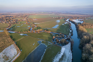 River Thame confluence with the Thames