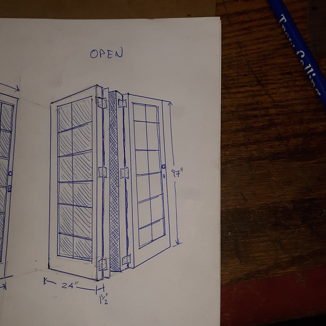 Four-Door, Folding Parlour Door - Aug 2023