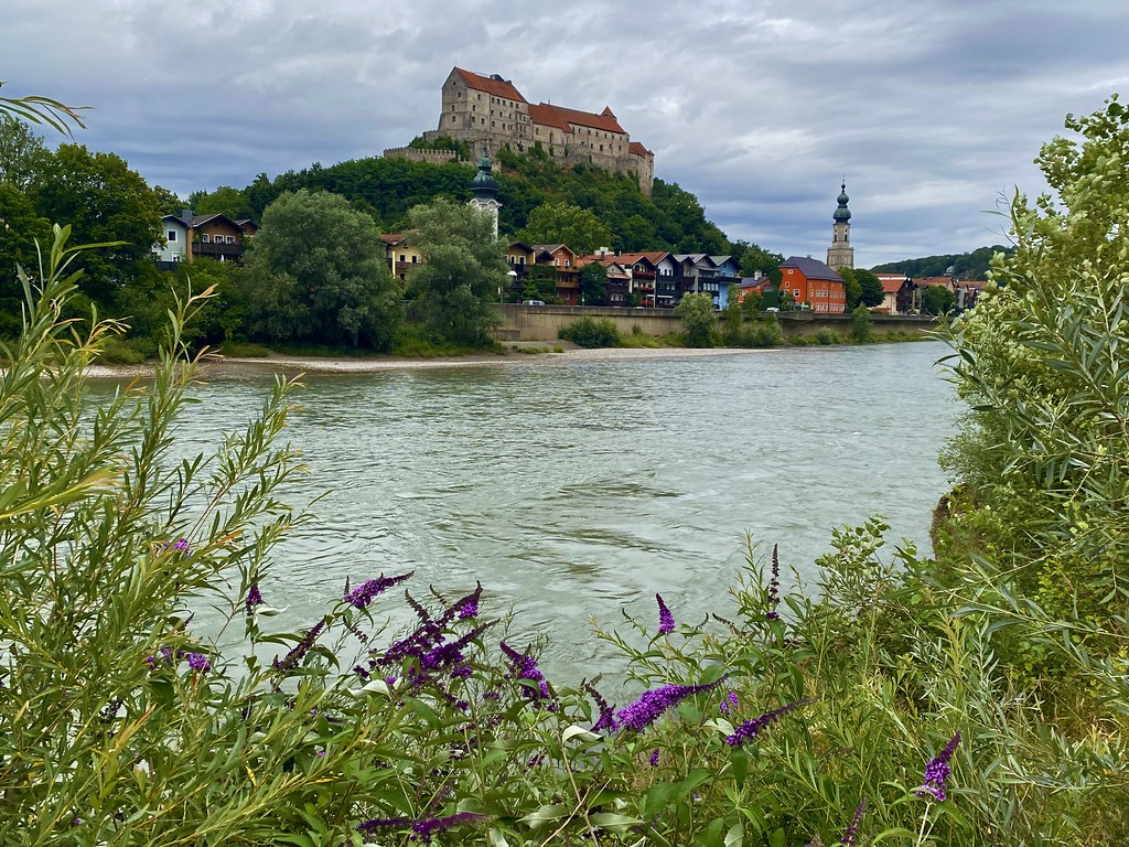 Burghausen and it’s castle above the Salzach river