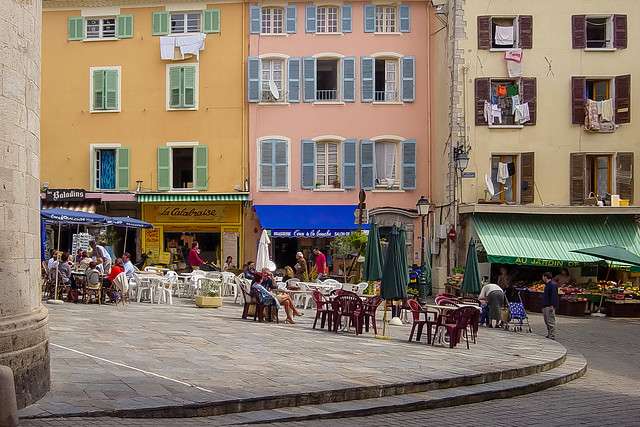 Place Massillon, Hyeres, France