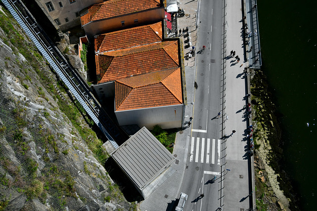 Looking down from Ponte Luís I
