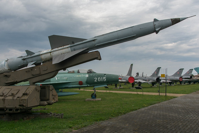 S-75 Wolchow (SA-2 Guideline) Missile, Air Force Museum, Deblin, Poland