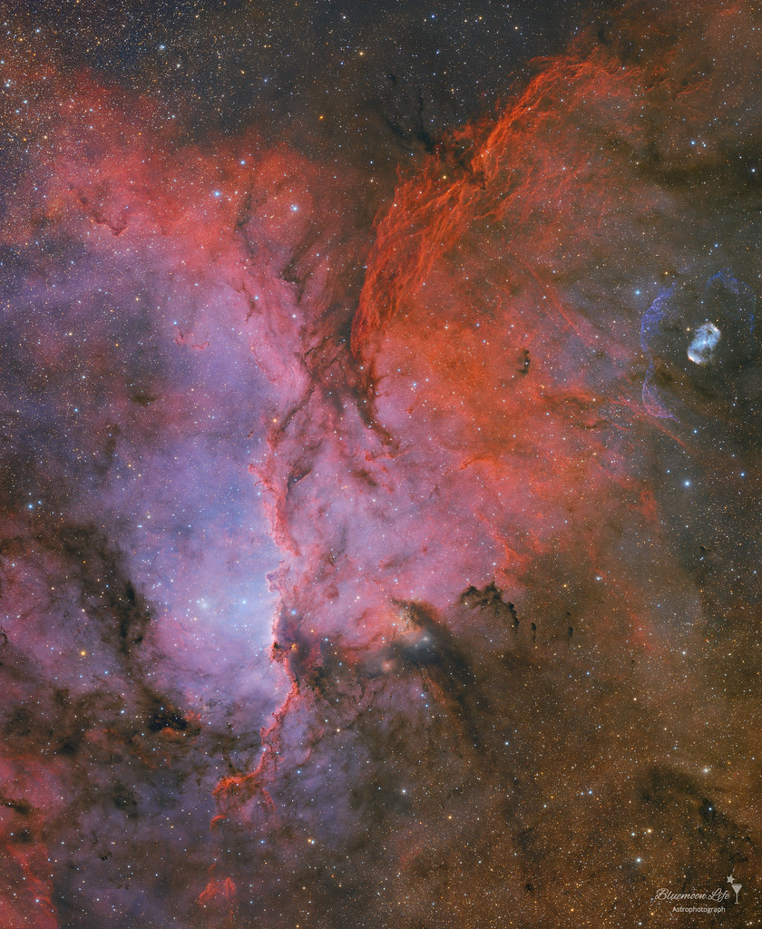 202307 NGC6188 & NGC6164 (LRGBSHO) @ Hurtado