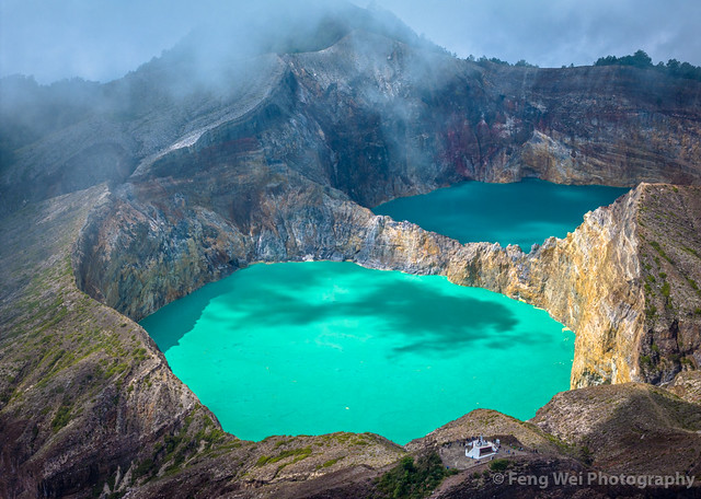 Kelimutu Crater Lakes, Flores, Indonesia
