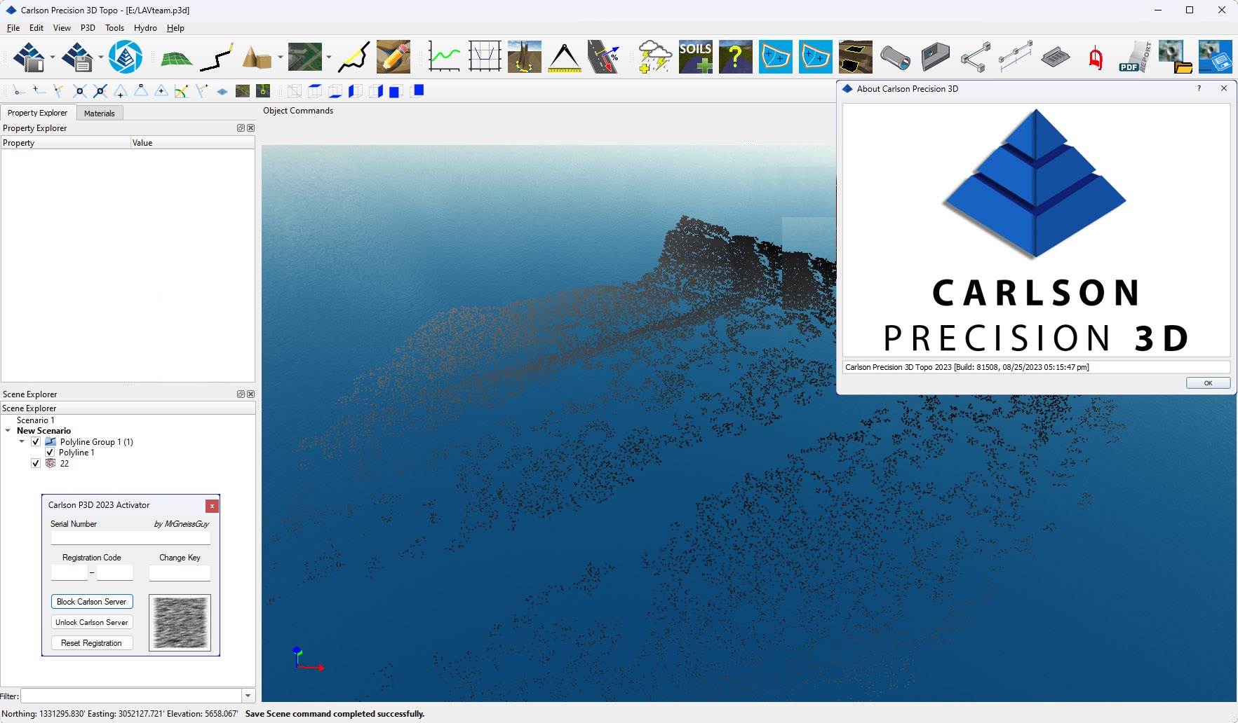 Working with Carlson Precision 3D Topo 2023 build 81058 full