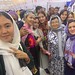 UNAMA head, Roza Otunbayeva visited Kabul Trade fare to inspire Afghan women