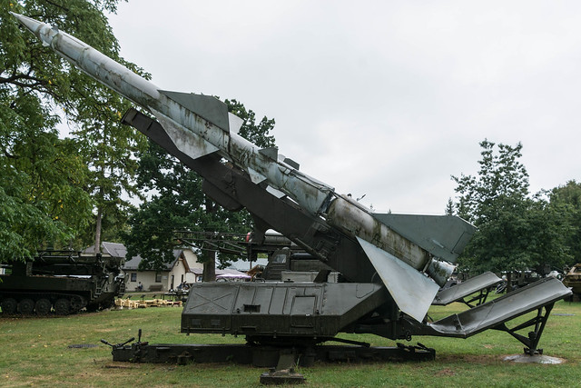S-75N (SA-2 Guideline) SAM Missile, White Eagle Museum, Skarzysko-Kamienna, Poland