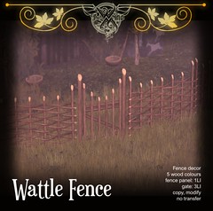 Wattle Fence @ We <3 Roleplay