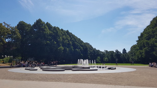 Blick von meinem Platz im Osnabrücker Schlosspark