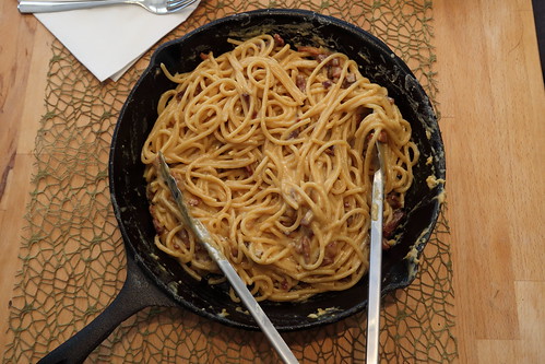 Spaghetti alla carbonara (Pfanne)