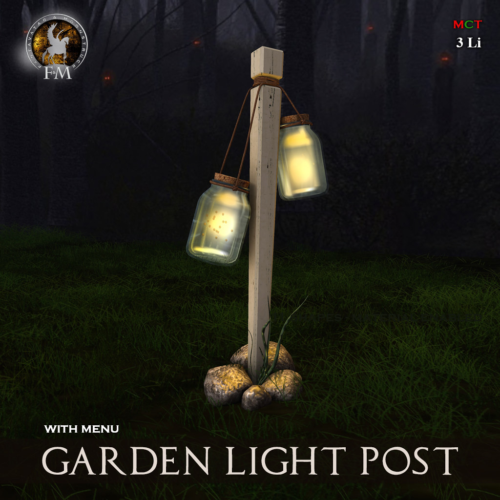 F&M * Garden Light Post
