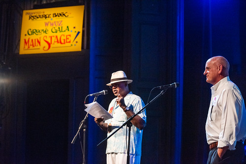 Norman Robinson at the WWOZ Groove Gala on Sept 1, 2023. Photo by Ryan Hodgson-Rigsbee