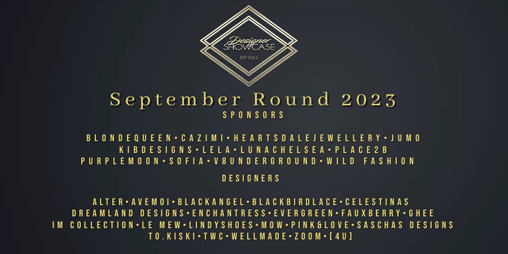 Designer Showcase -September Round -2023