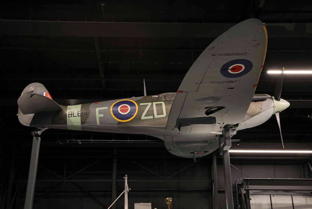 Spitfire Vb BL614 - RAF Museum London - Hendon - 26 juin 2023 2023-06-26 11-43-15 - 3V5A6323 m s