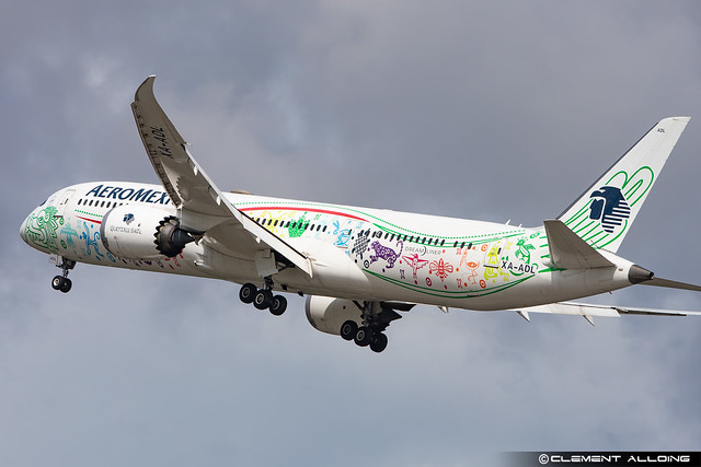 Aeroméxico Boeing 787-9 Dreamliner cn 43859 / 483 XA-ADL