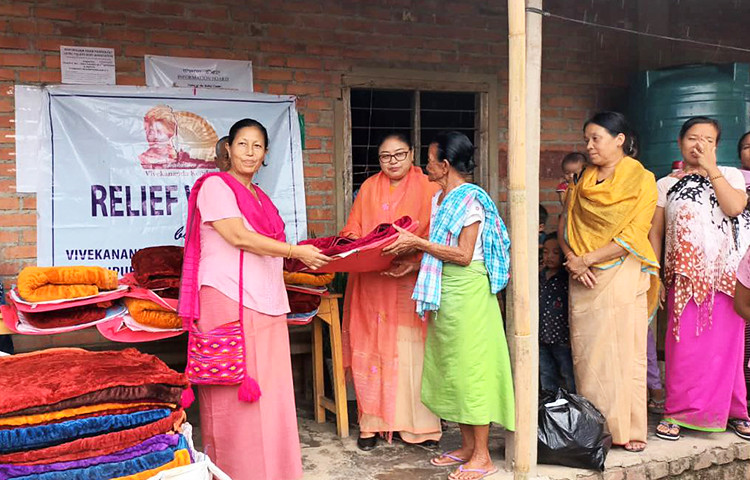 Relief work at Imphal West District - Manipur