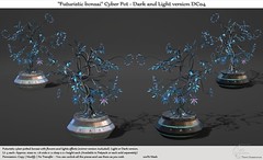.:Tm:.Creation "Futuristic bonsai" Cyber Pot DC04