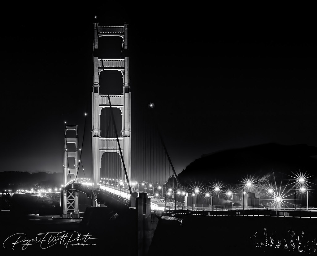 Golden Gate Bridge_SF_BW