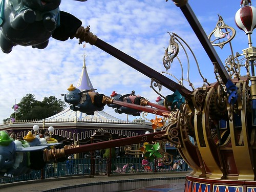 Disney Dumbo ride. From Through the Eyes of an Educator: The Waiting Game – 5 minutes to forever