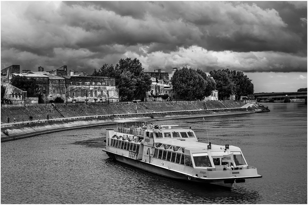 Rhône River in Arles
