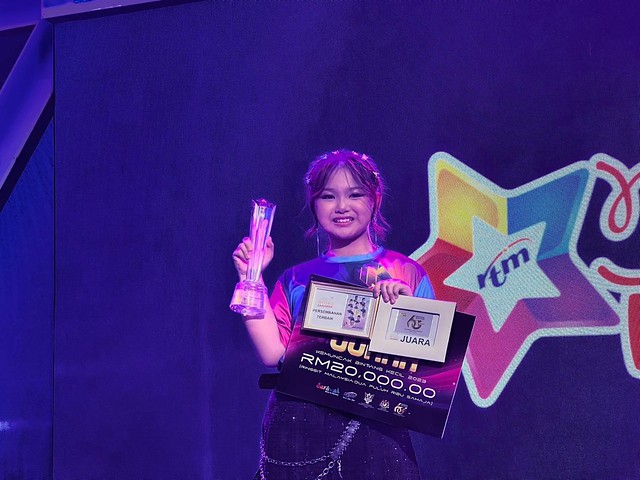 Tahniah! Kiki Dijulang Sebagai Juara Bintang Kecil RTM 2023
