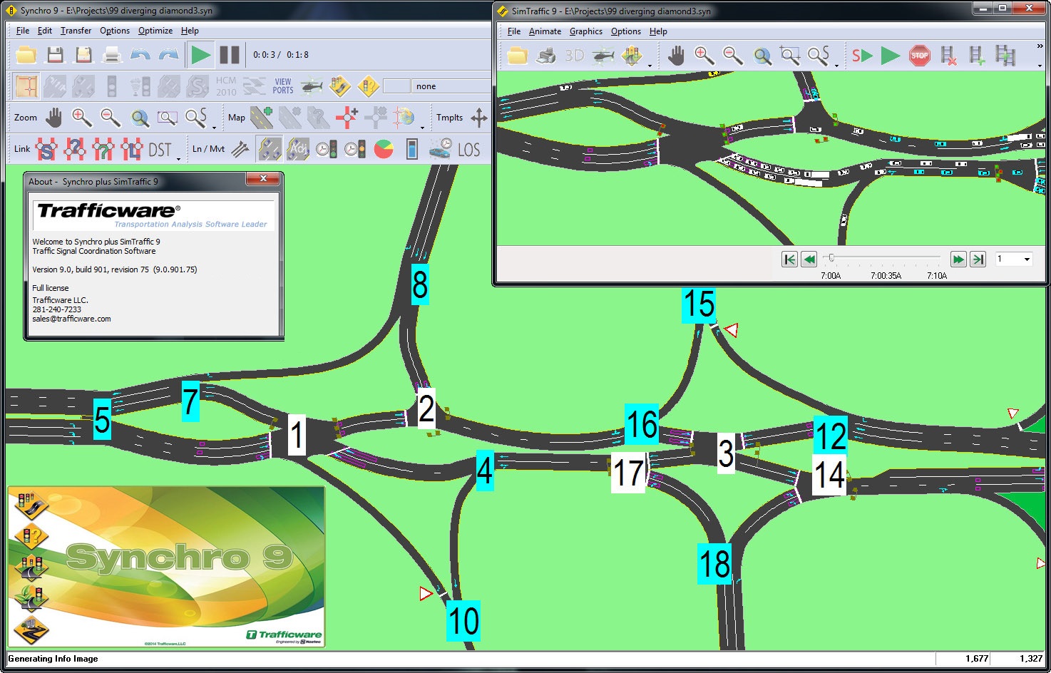 Working with Trafficware Synchro Studio Suite 9.0.901.75 full license