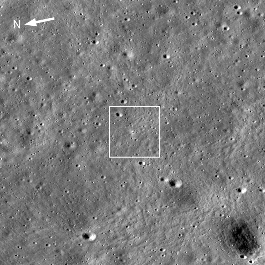 NASA’s LRO Observes Chandrayaan-3 Landing Site