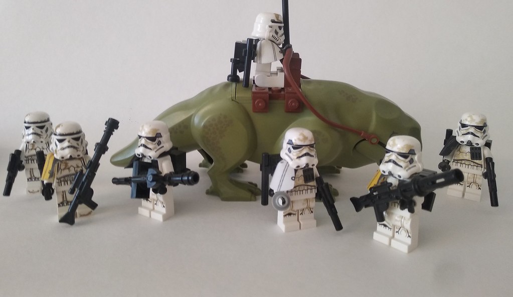 Lego MOC - Tatooine sandtrooper detachment