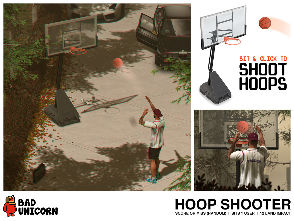Hoop Shooter for The Men's Dept!