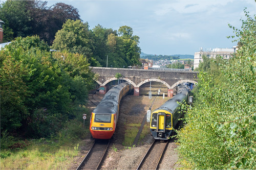 Swr Exeter Exeter Central activity | A pair of SWR Class 159s depart Ex… | Flickr