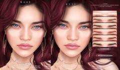 Scarlett Skin and Eyebrows - Lelutka Evo X/AK ADVX/Evo X based heads