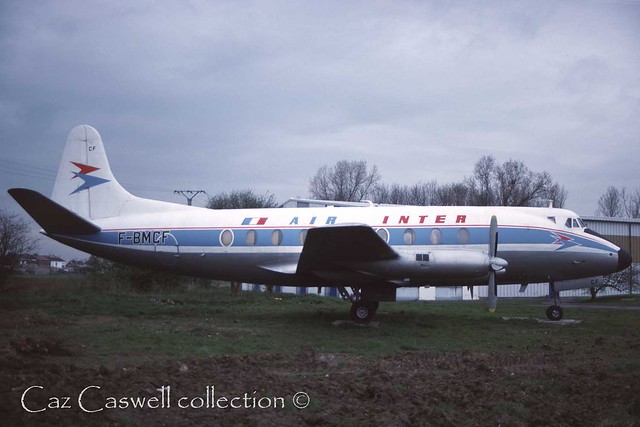 F-BMCF  Viscount 724  Air Inter