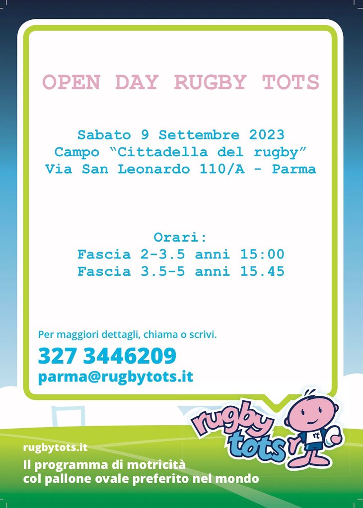 Open day Rugby Tots
