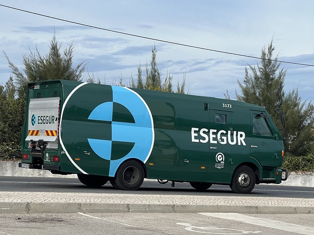 Esegur Armoured Truck - Alcantrilha, Portugal