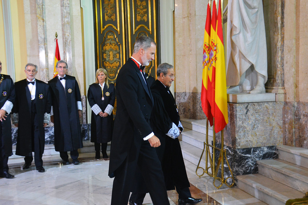 FOTOGRAFÍA. MADRID (ESPAÑA), 07 DE SEPTIEMBRE DE 2023. Su majestad el Rey Felipe VI de España ha presidido hoy el acto de apertura del año Judicial. Lasvocesdelpueblo (3)