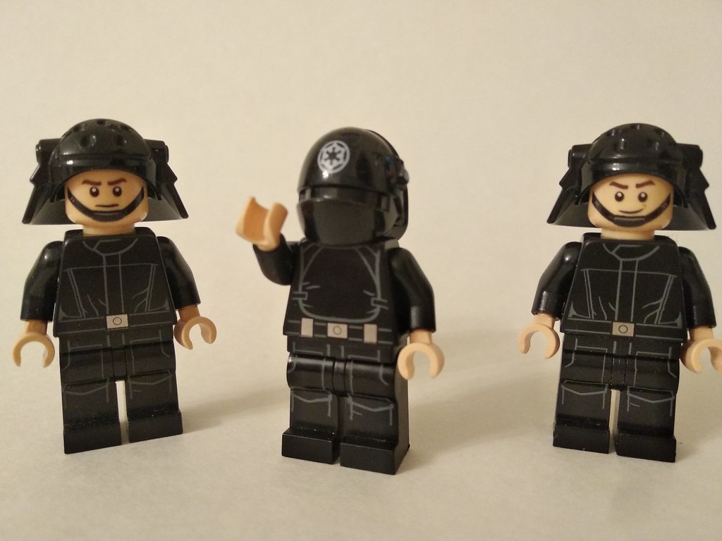 Custom Lego Star Wars minifigures - Death Star superlaser operators