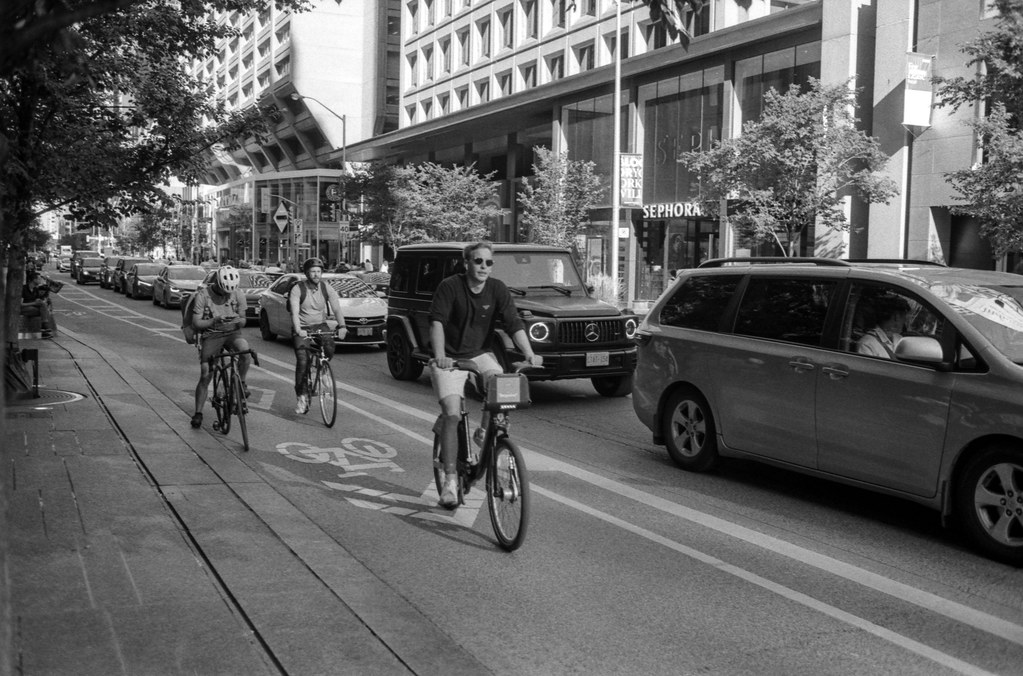 Bike Commuters on Bloor