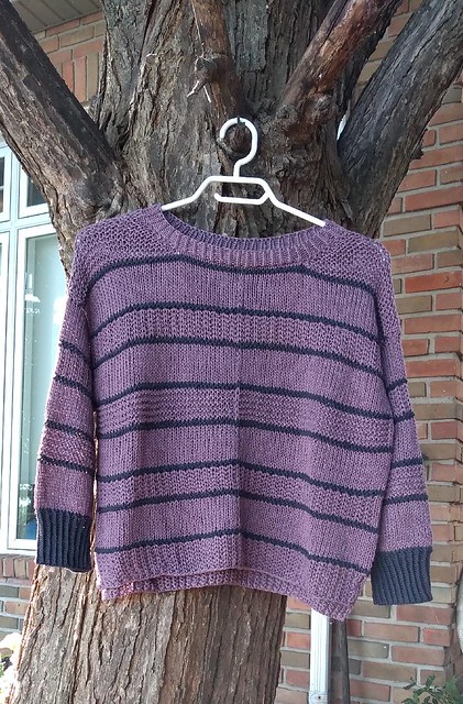 Rita (ritz) test knit this recently released Highlights Pullover by Tif Neilan. Yarn is Sandnes Garn Line. Use the code HIGHLIGHTS for 15% off the Ravelry pattern until September 20, 2023.