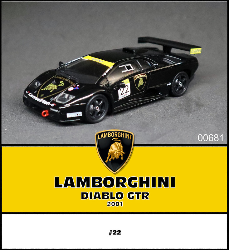 00681 LAMBORGHINI DIABLO GTR - 2001