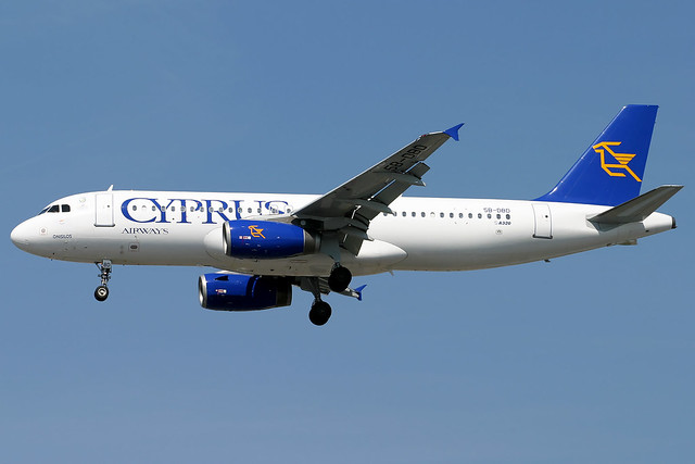 Cyprus Airways | Airbus A320-200 | 5B-DBD | London Heathrow